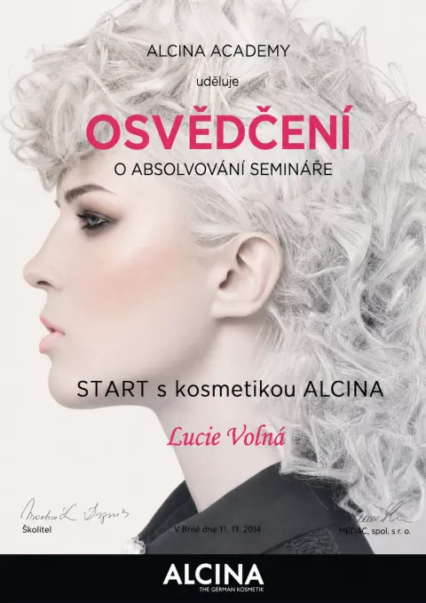 Alcina Academy - Start s kosmetikou Alcina (2014)