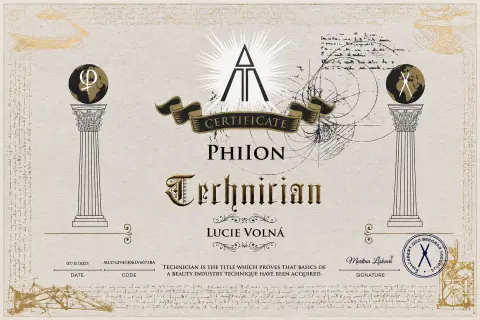 PHIION Technician certificate (2025)